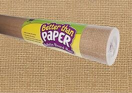 Teacher Created Resources - Better Than PaperRoll, 4' x 12', Burlap - Multicolor