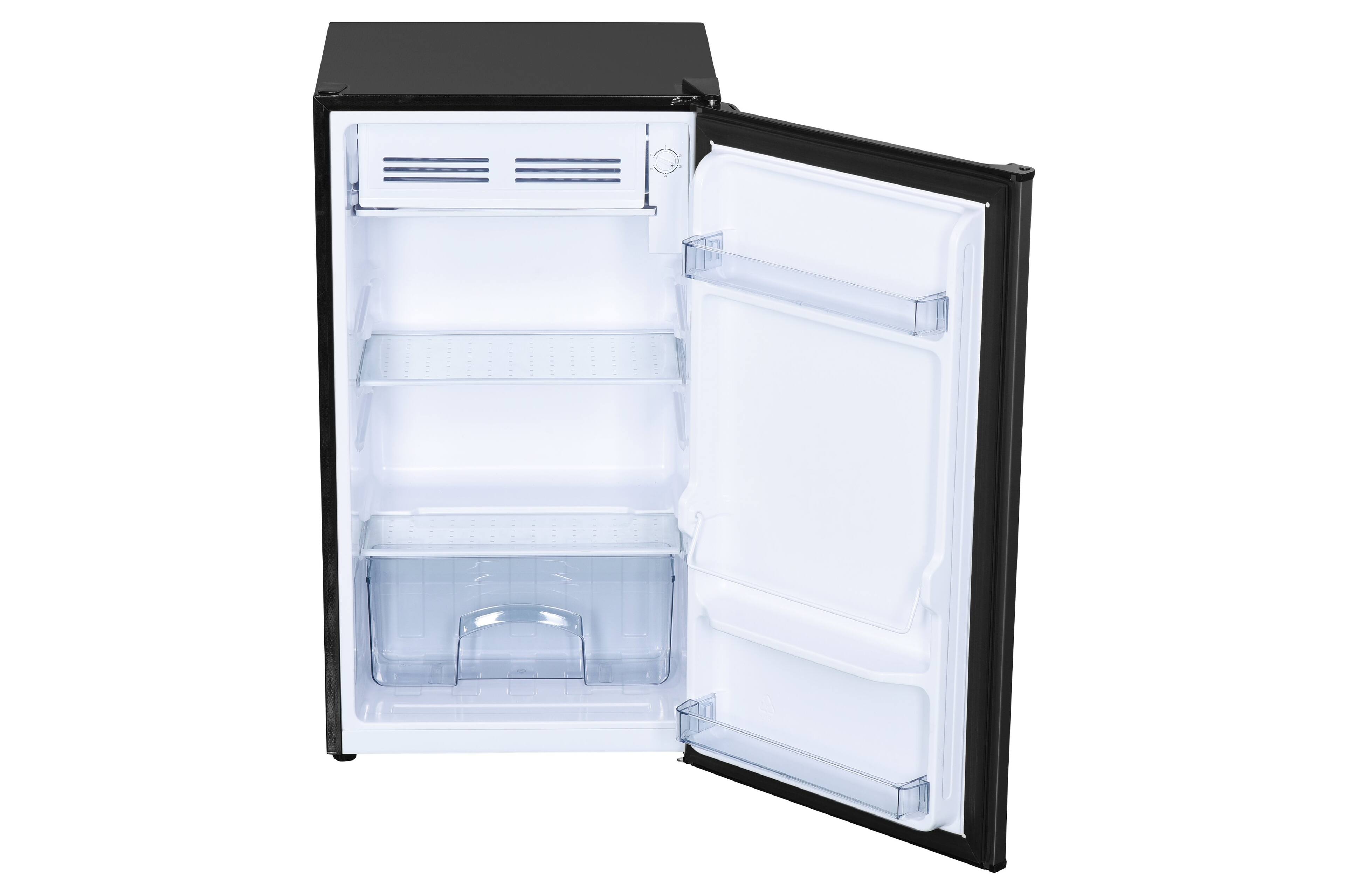 Alt View 1. Danby - 3.3 cu. ft. Diplomat Compact Fridge - Stainless Steel Look.
