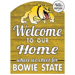 Jardine - Bowie State Bulldogs 16'' x 22'' Marquee Sign - Yellow
