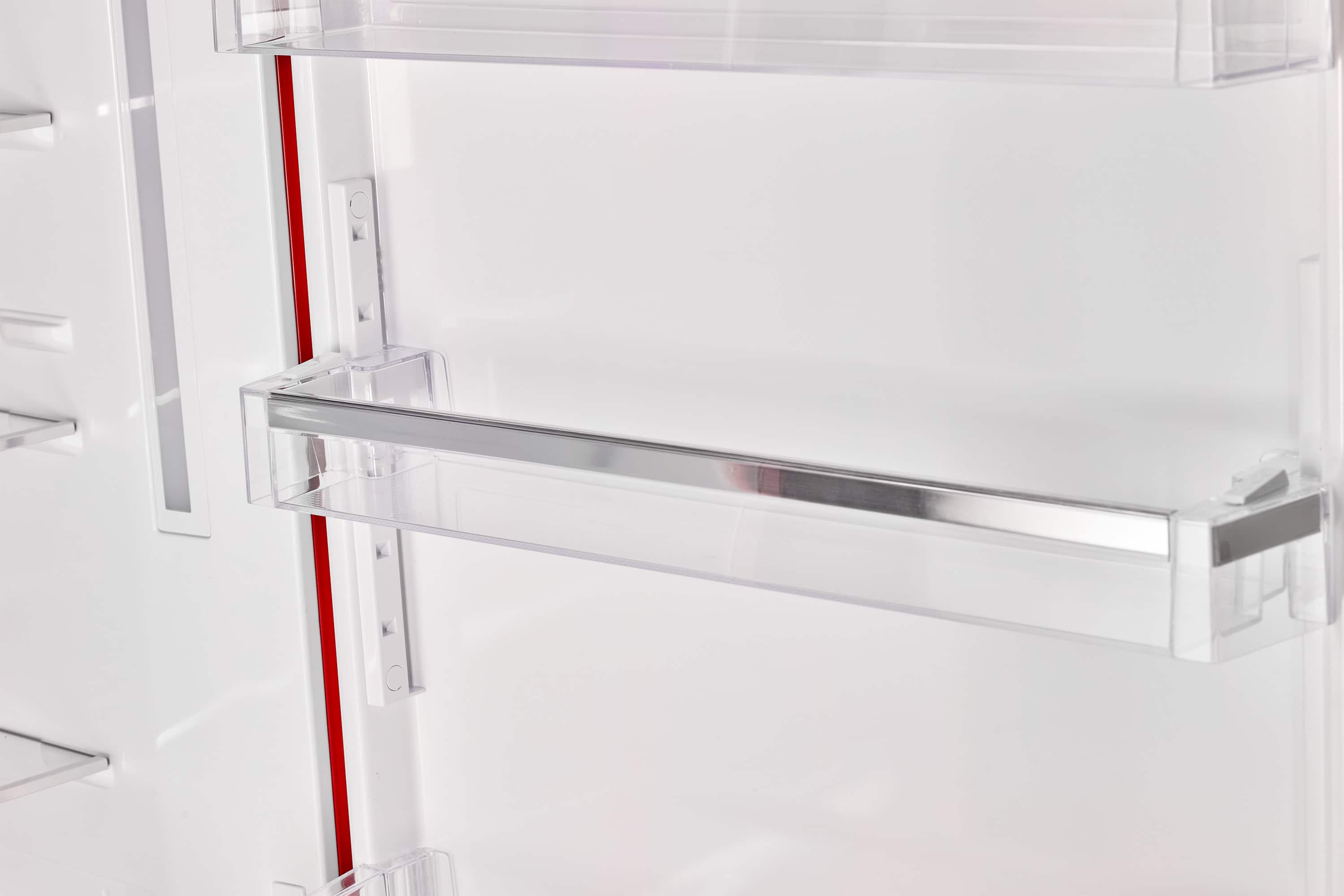 Alt View 7. Unique Appliances - Classic Retro 16.7 cu.ft Bottom Freezer Counter Depth Refrigerator - Candy Apple Red.