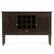 Left. Simpli Home - Carlton Sideboard Buffet and Wine Rack - Dark Tobacco Brown.