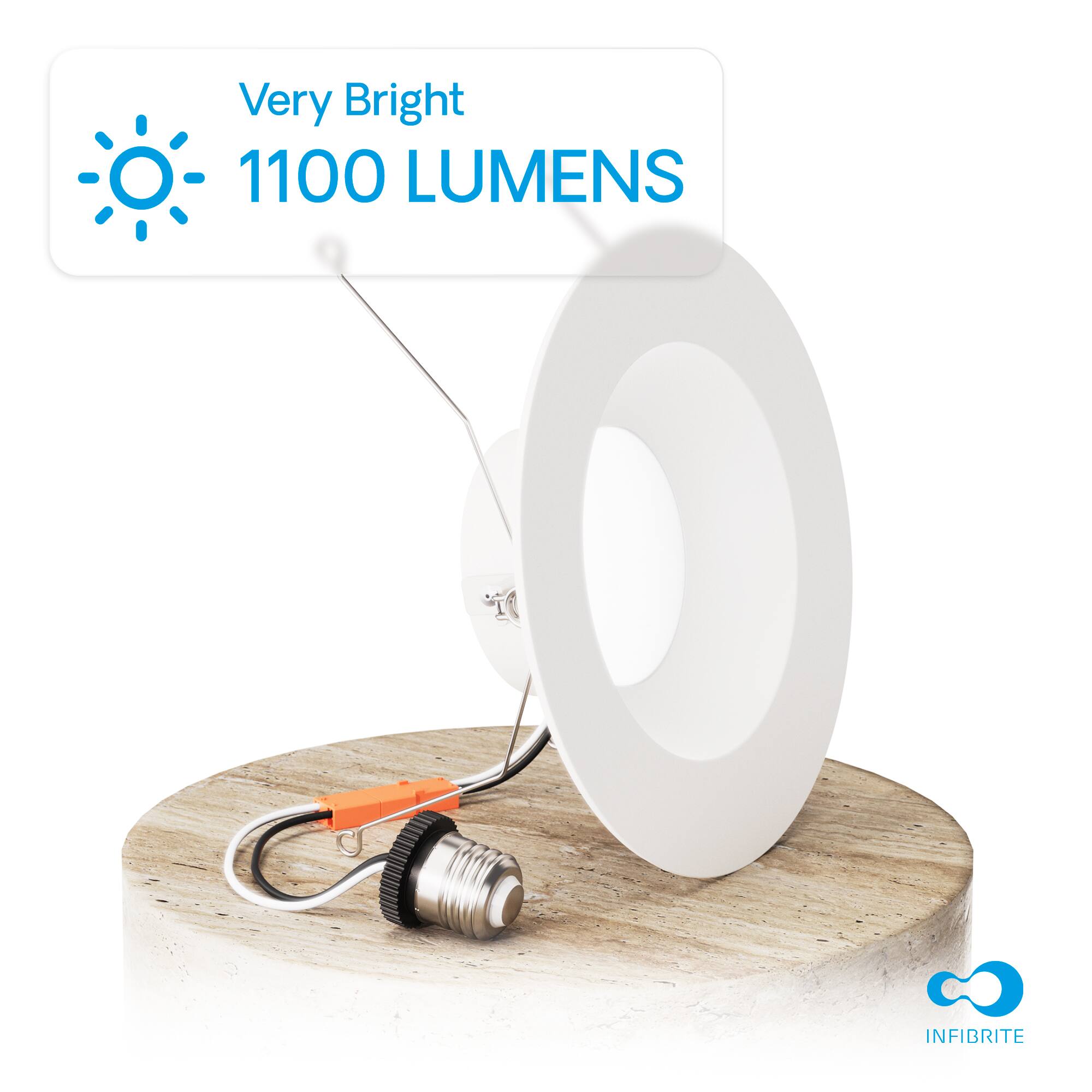 Very Bright  
1100 LUMENS