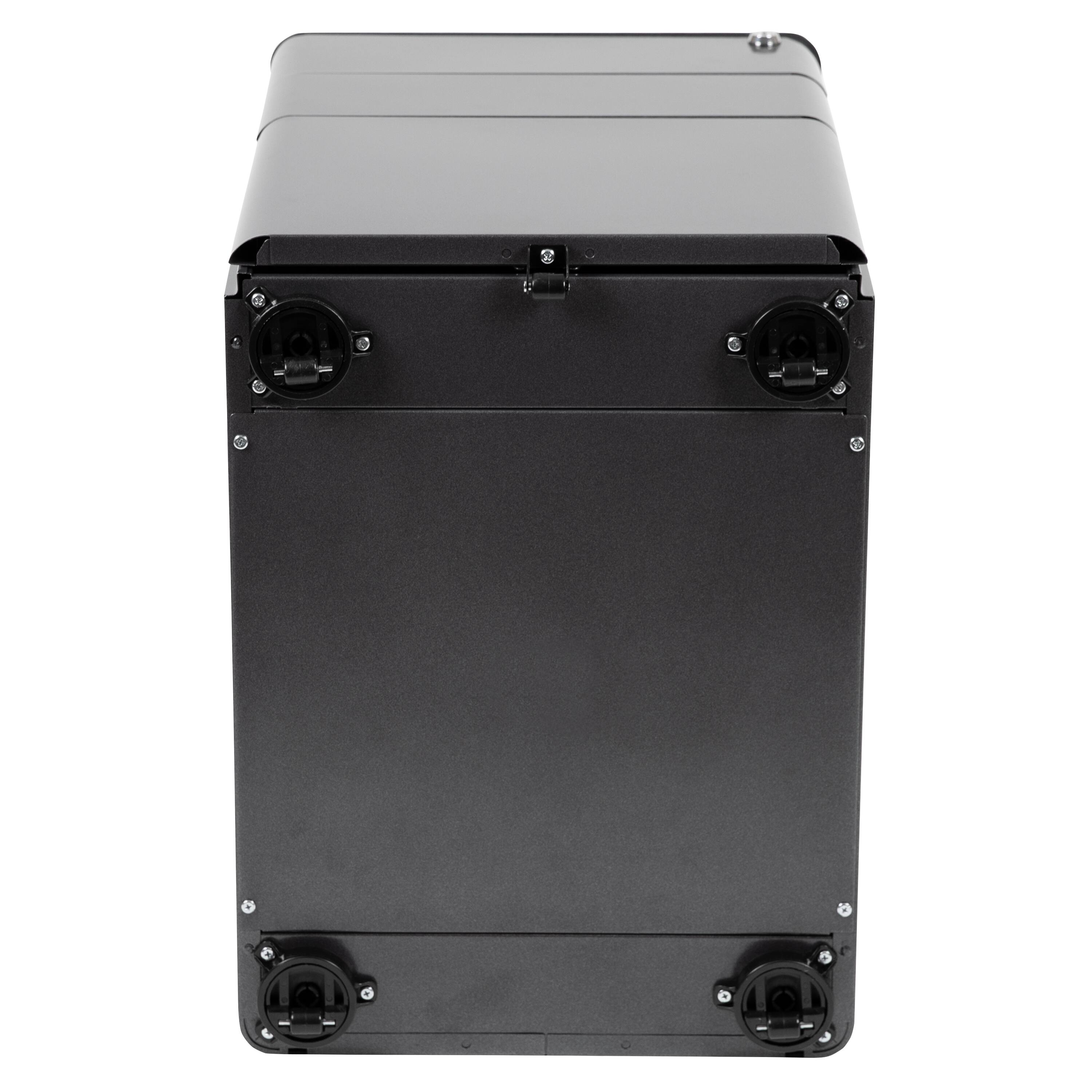 Alt View 8. Emma + Oliver - Modern 3-Drawer Mobile Locking Filing Cabinet Storage Organizer - Black.