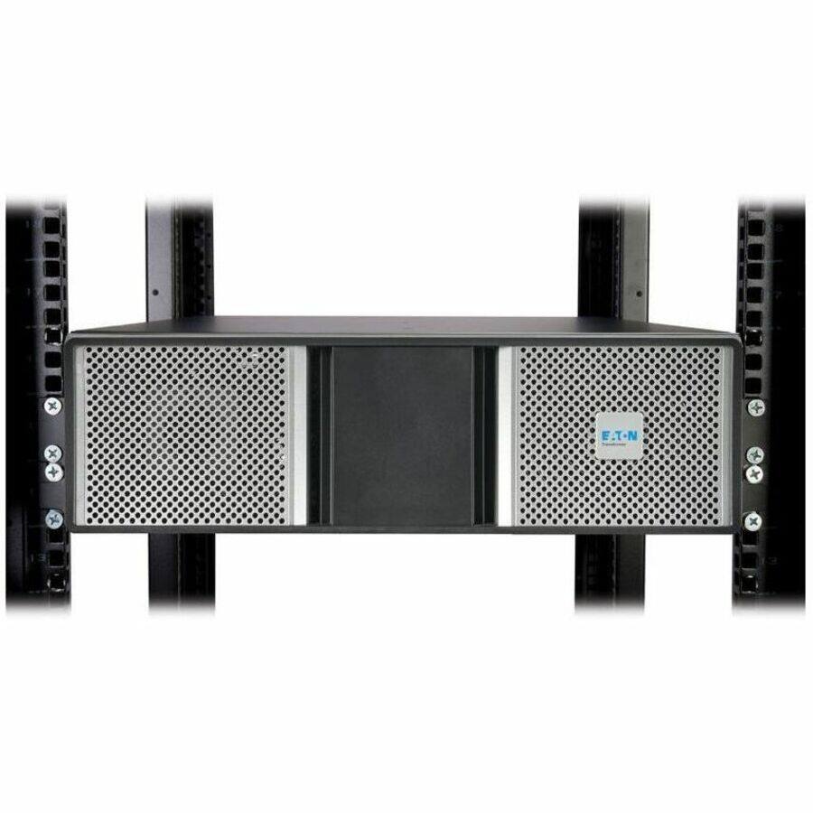 Alt View 5. Eaton - Eaton 9PX G2 PowerPass Distribution Module for 3kVA to 6kVA 9PX G2 UPS Systems, Hardwire Input/Output, 3U Rack/Tower - Black.