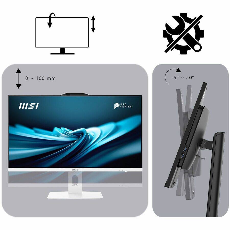- 0 ~ 100 mm
- -5° ~ 20°
- PRO SERIES
- MSI