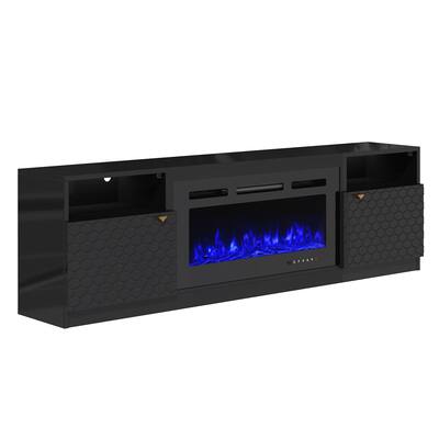 Boyel Living Multifunctional Electric Fireplace TV Stand