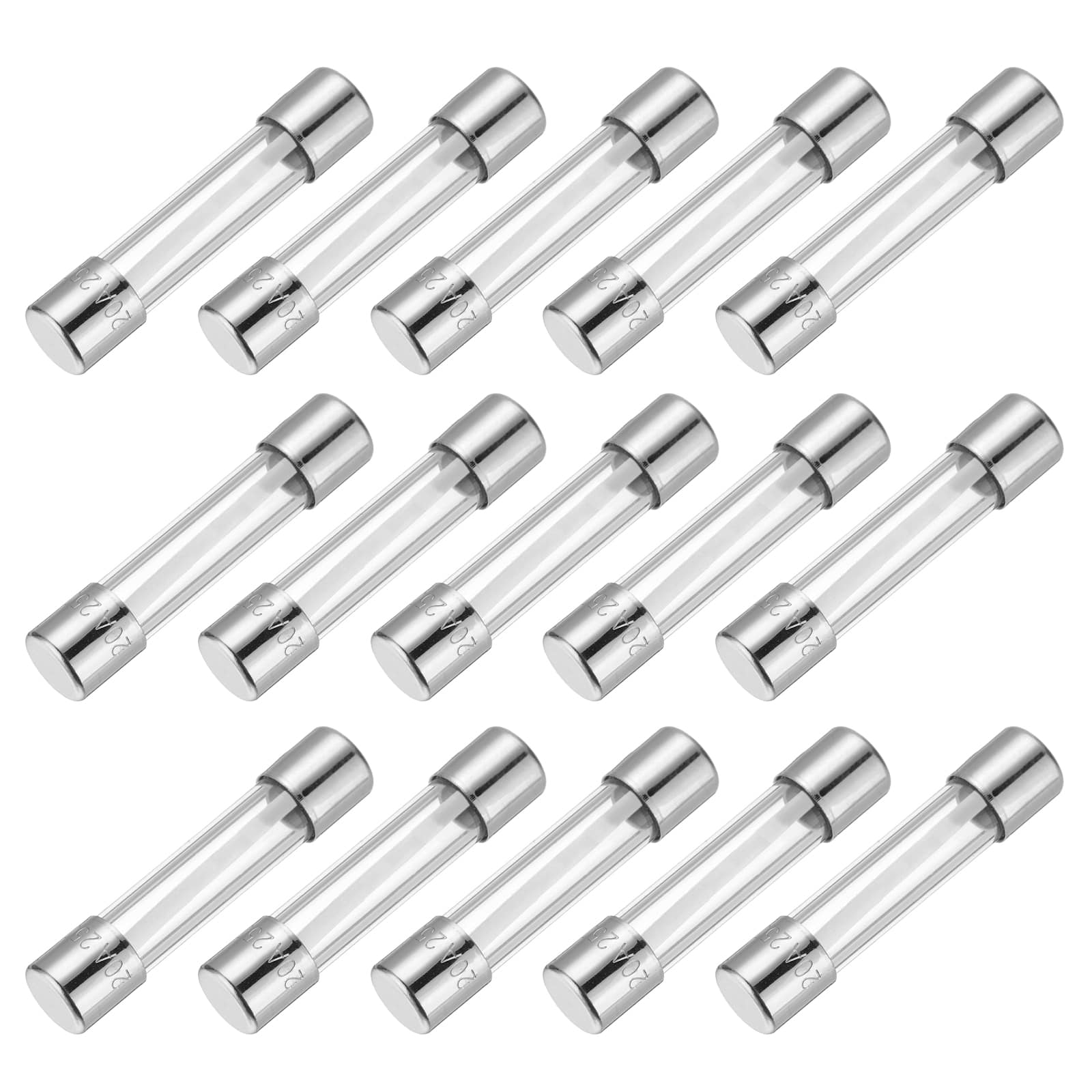 Unique Bargains - 20A 250V 5x20mm Time Delay Glass Fuse UL Listed Slow Blow Fuse for Home Appliances 15pcs price history on PriceWatchPro