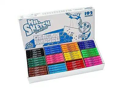 MR. SKETCH Scented
192 MARKERS
40 COLORS