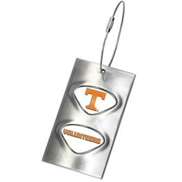Jardine - Tennessee Volunteers 3.5'' x 2'' Bag Tag - Silver