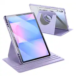 Kitcheniva - Rotating Case For Samsung Galaxy Tab S10 Lite/ S10 FE/ S9 FE 5G 10.9 Inch - Purple