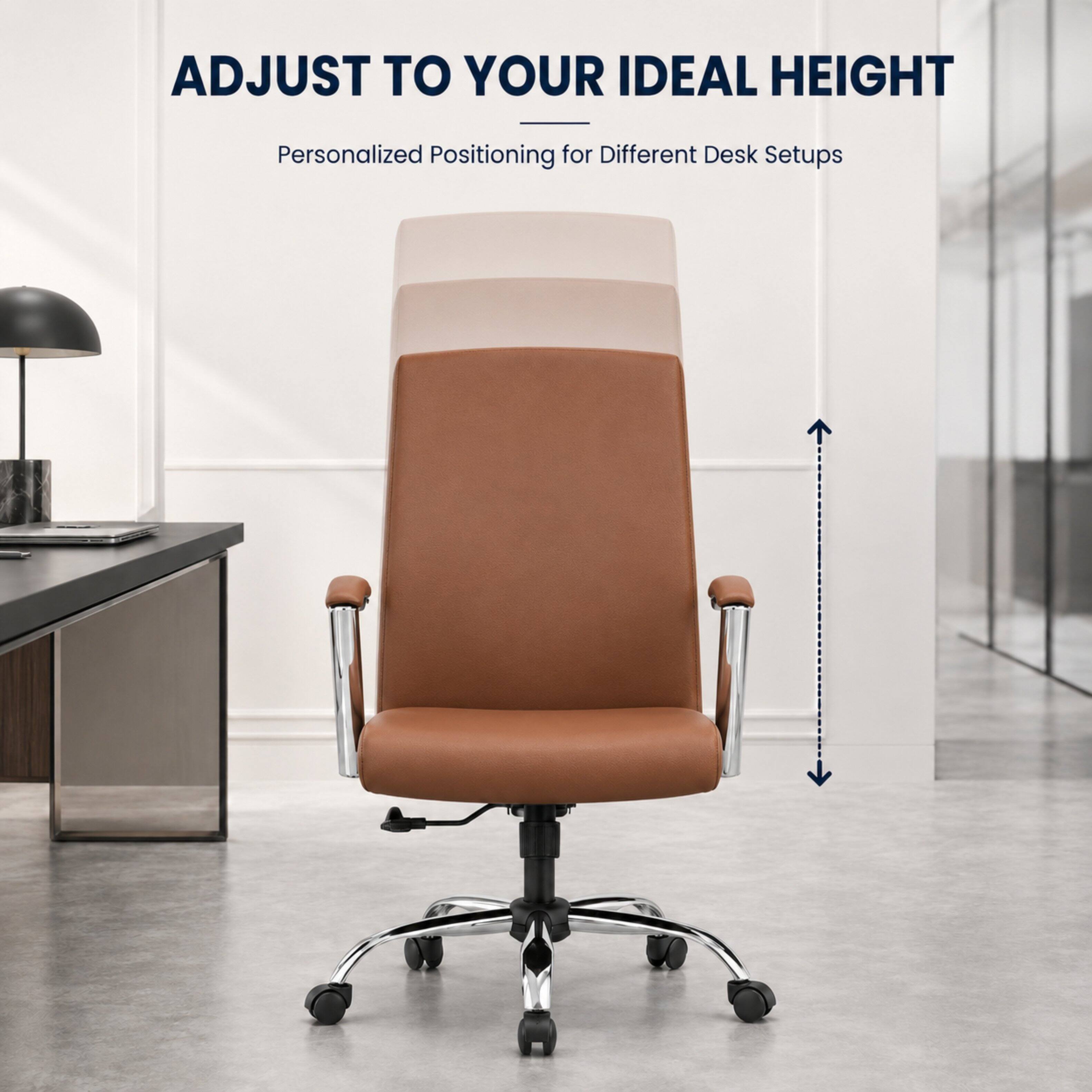 ADJUST TO YOUR IDEAL HEIGHT  
Personalized Positioning for Different Desk Setups