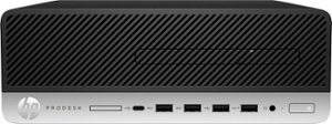HP - Refurbished ProDesk 600 G5 Desktop - Intel Core i7 - 16GB Memory - 512GB SSD - Black - Front_Zoom