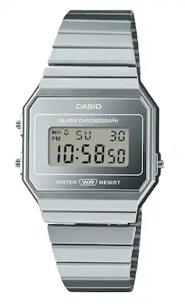 CASIO ALARM CHRONOGRAPH
PM 5U 30 10:5850
WATER WR RESIST