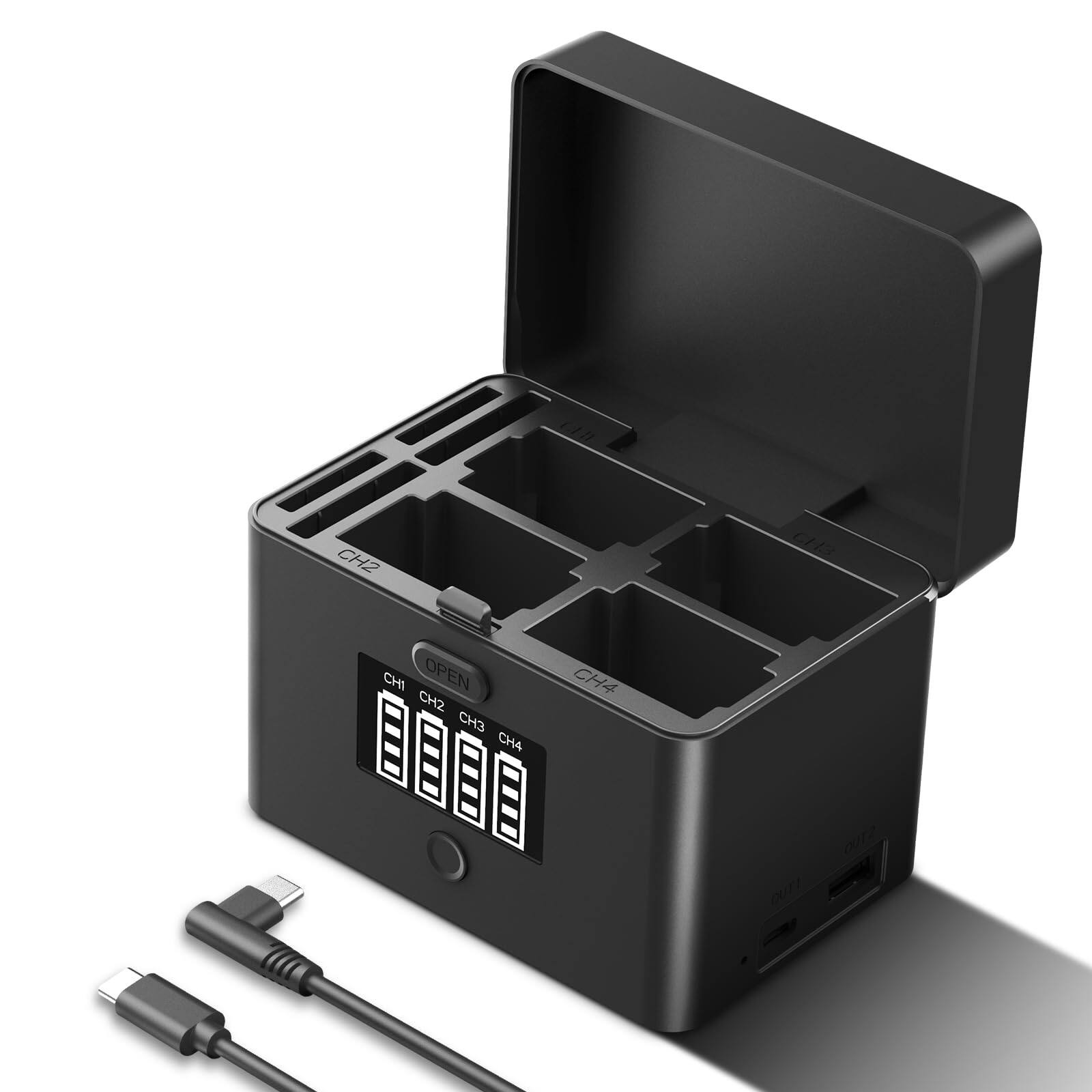 CH1 CH2 CH3 CH4 OPEN CH1 CH2 CH3 CH4