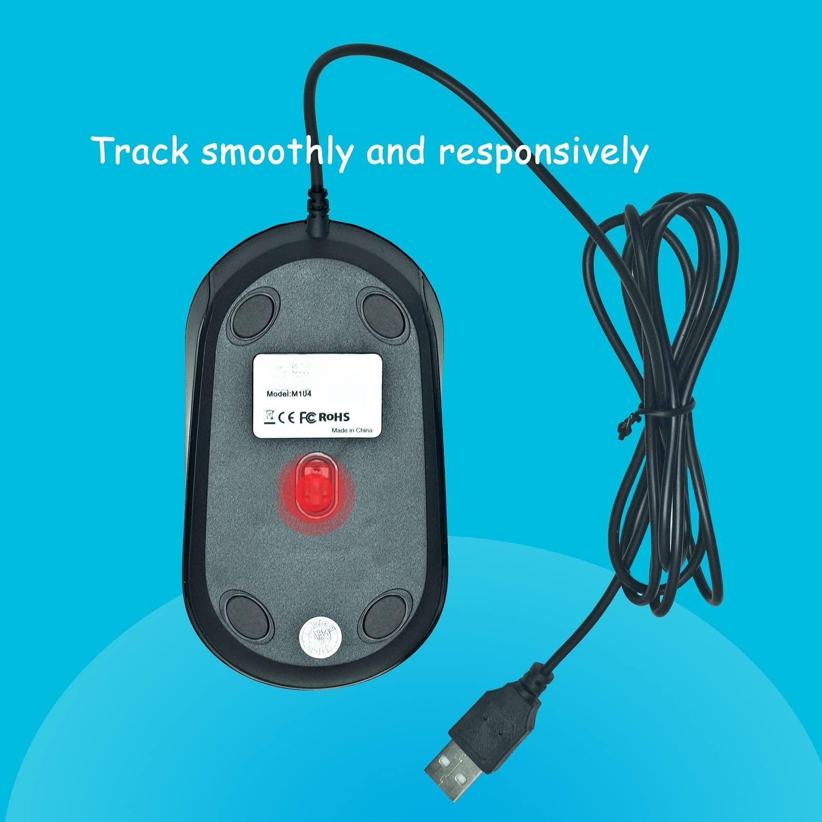 Track smoothly and responsively

Model: M104

CE FC ROHS

Made in China