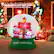 "3 Built-in LED Lights Create eye-catching night effect. North Pole Santa's Home. Merry Christmas."
