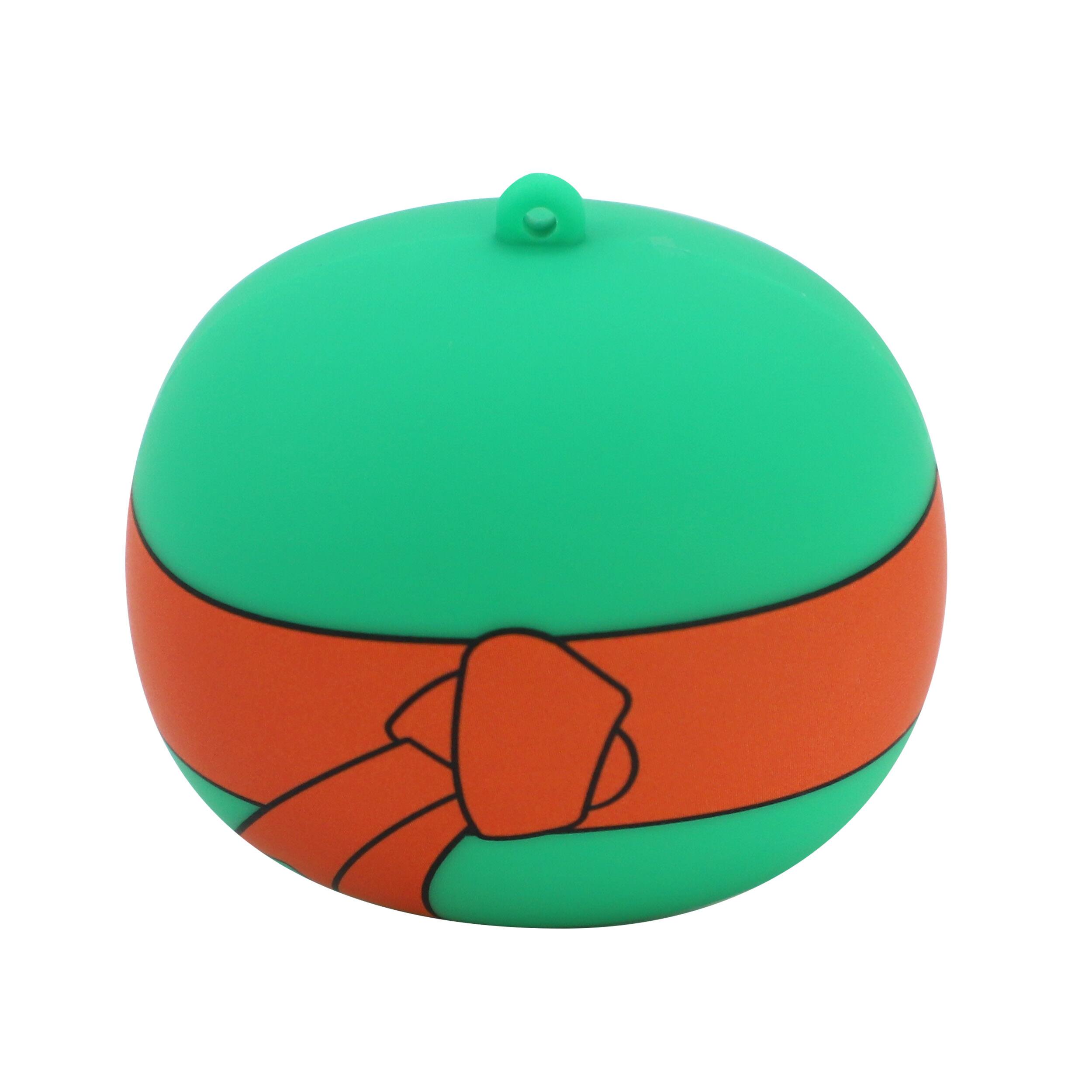 Alt View 1. Nickelodeon - Nickelodeon Ninja Turtles Mikey Wireless Bluetooth True Earbuds in Orange - Orange.