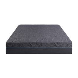 TinyHomie - 11-inch Eastern King Bed Mattress Gel-Infused Memory Foam Hybrid Mattress Mattress in a Box - Dark Gray