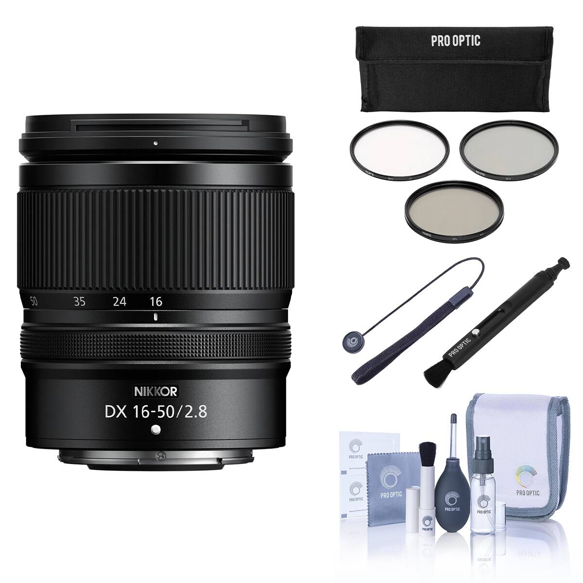 PRO OPTIC  
50  
35  
24  
16  
PRO OPTIC PRO  
NIKKOR DX 16-50/2.8  
PRO-OPTIC  
PRO OPTIC  
PRO OPTIC  
PROOPIC C  
PROTEING  
my:  
MAX  
580 COLIC