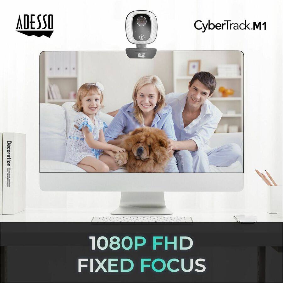 ADESSO CyberTrack.M1  
Decoration  
1080P FHD FIXED FOCUS