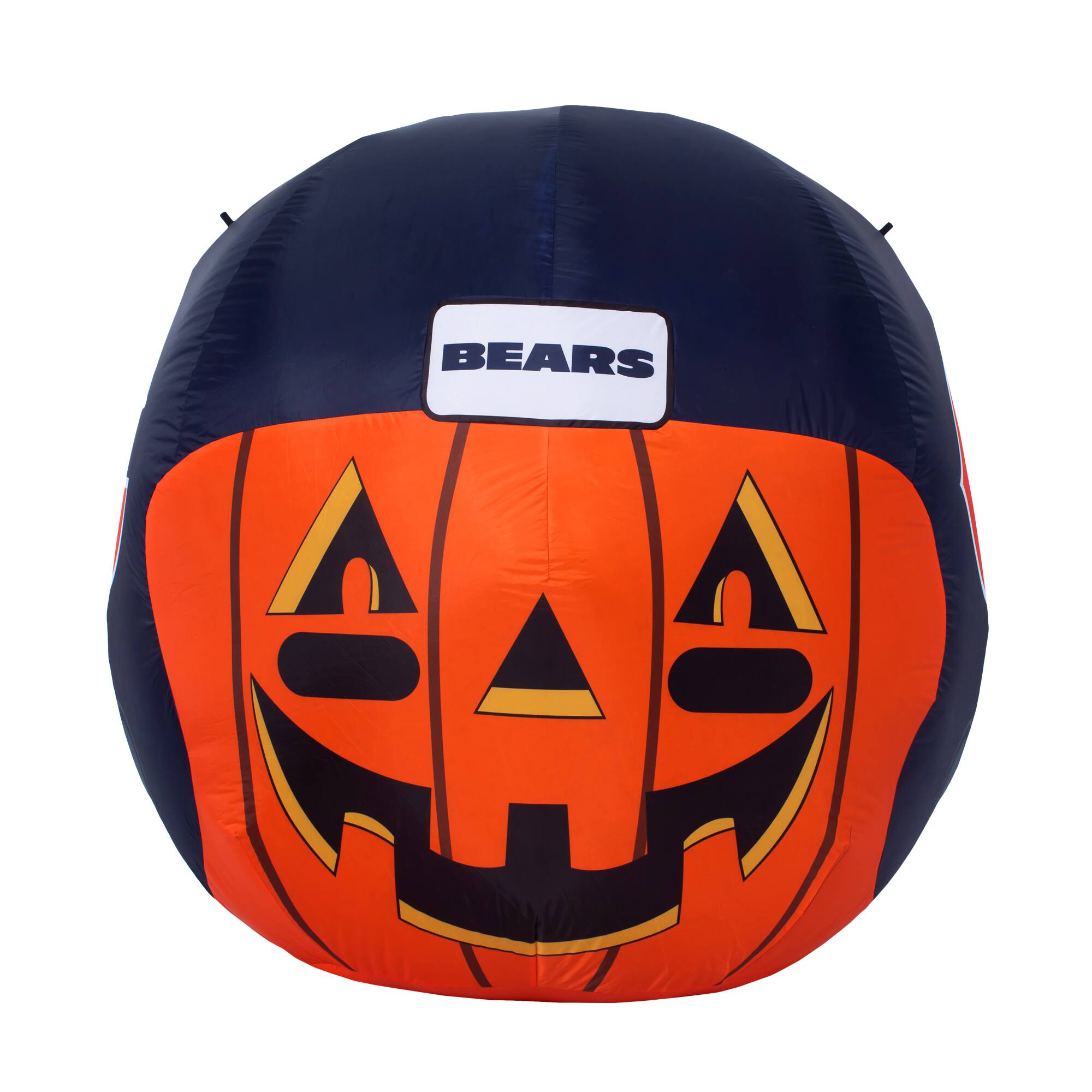 Alt View 1. Sporticulture - Chicago Bears 4' Inflatable Jack-O'-Helmet - Multicolor.