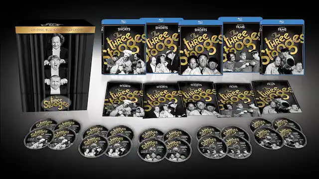 Front. The Three Stooges 20-Disc Blu-ray Collection - BLU-RAY.