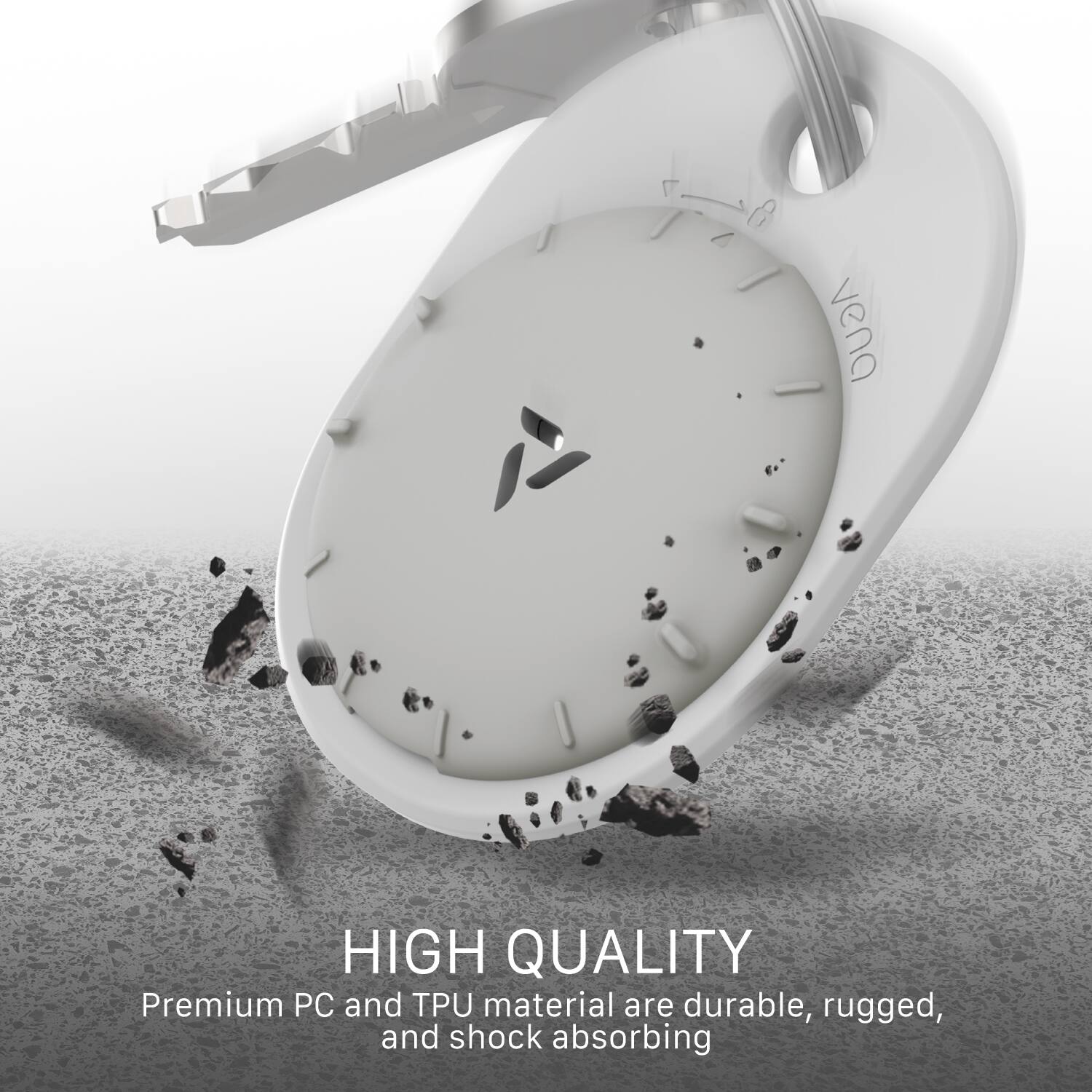 HIGH QUALITY  
Premium PC and TPU material are durable, rugged, and shock absorbing