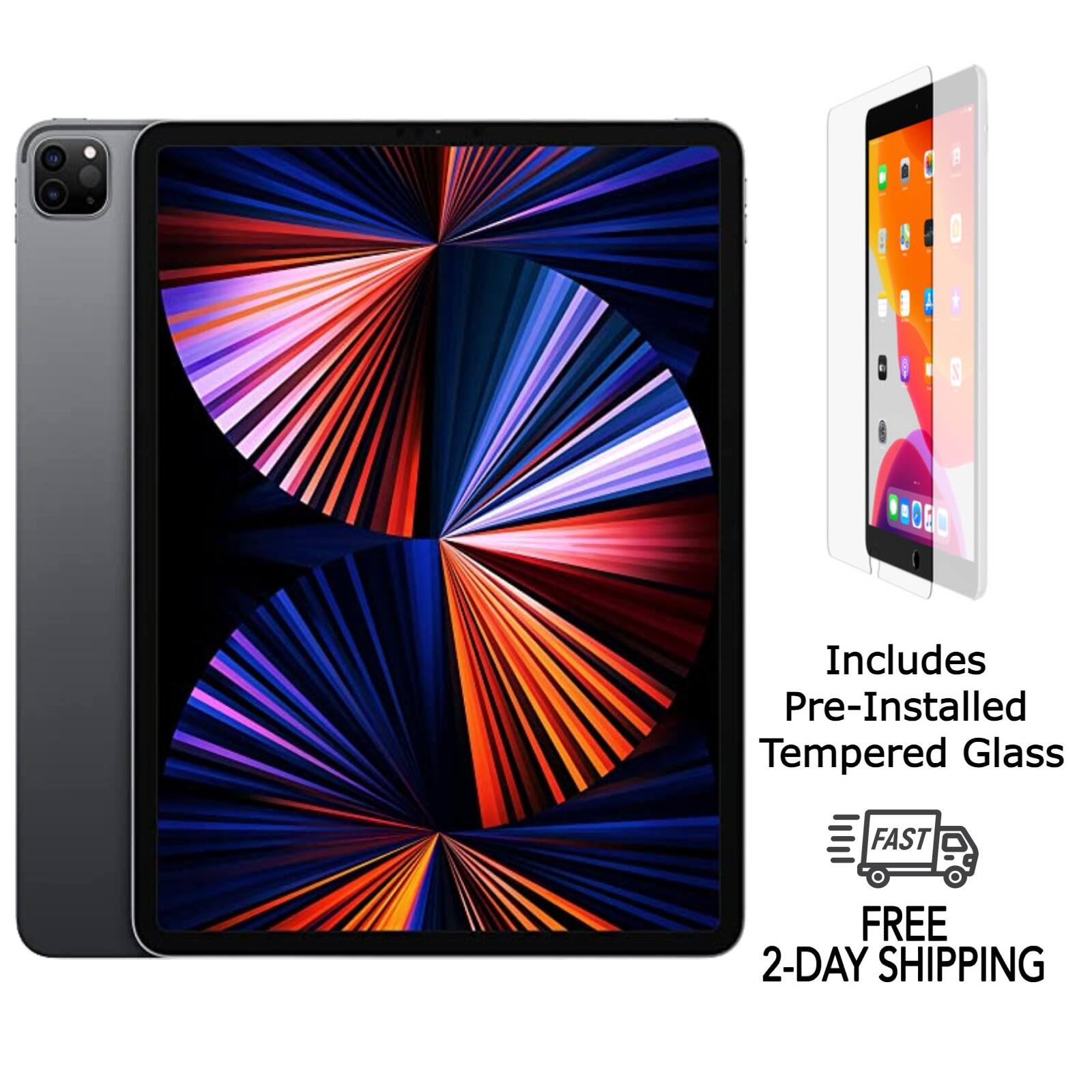 Apple Refurbished Excellent iPad Pro 12.9 (5th Gen) A2378 (WiFi