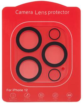 Casper - Camera Lens Protector Compatible For iPhone 12 Pro - Crystal Full Cover - Clear/Transparent