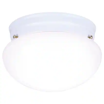 Front. Westinghouse - Westinghouse 4-3/8 in. H X 7-1/4 in. W X 7.25 in. L Ceiling Light.