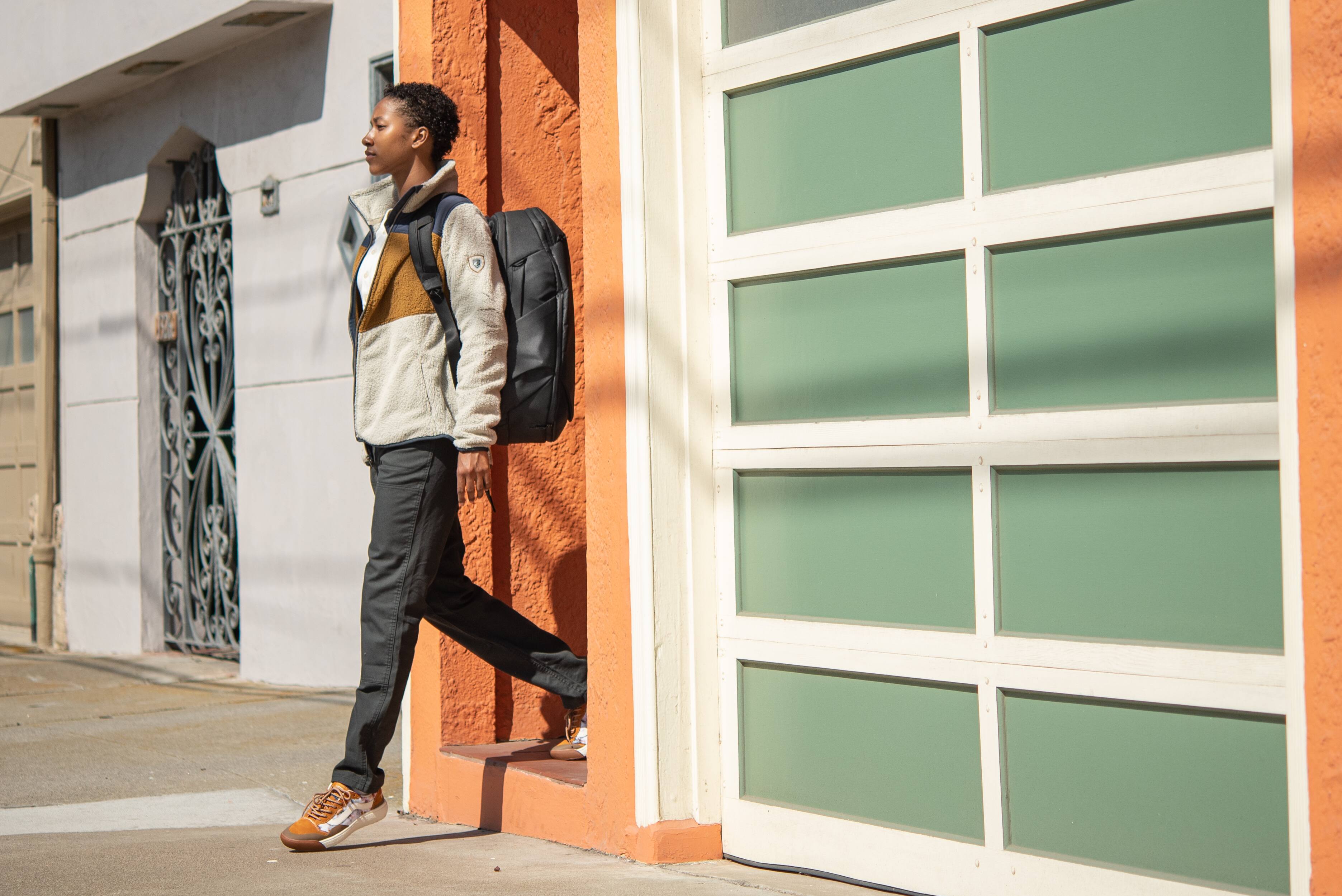 Alt View 28. Peak Design - Travel Backpack 30L - Black.