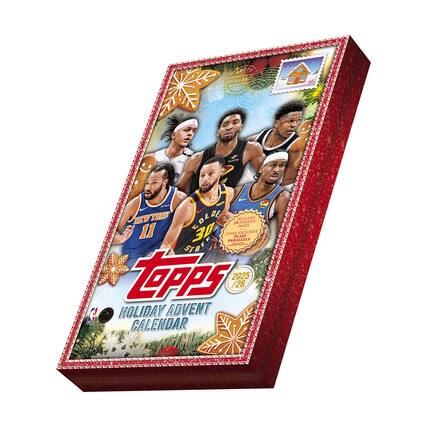 HAPPY HOLIDAYS - NEW YORK KNICKS
24 HOLIDAY ENCLOSURES
CHASE EXCLUSIVE PLAID PARALLELS
2025 / 26 HOLIDAY CALENDAR