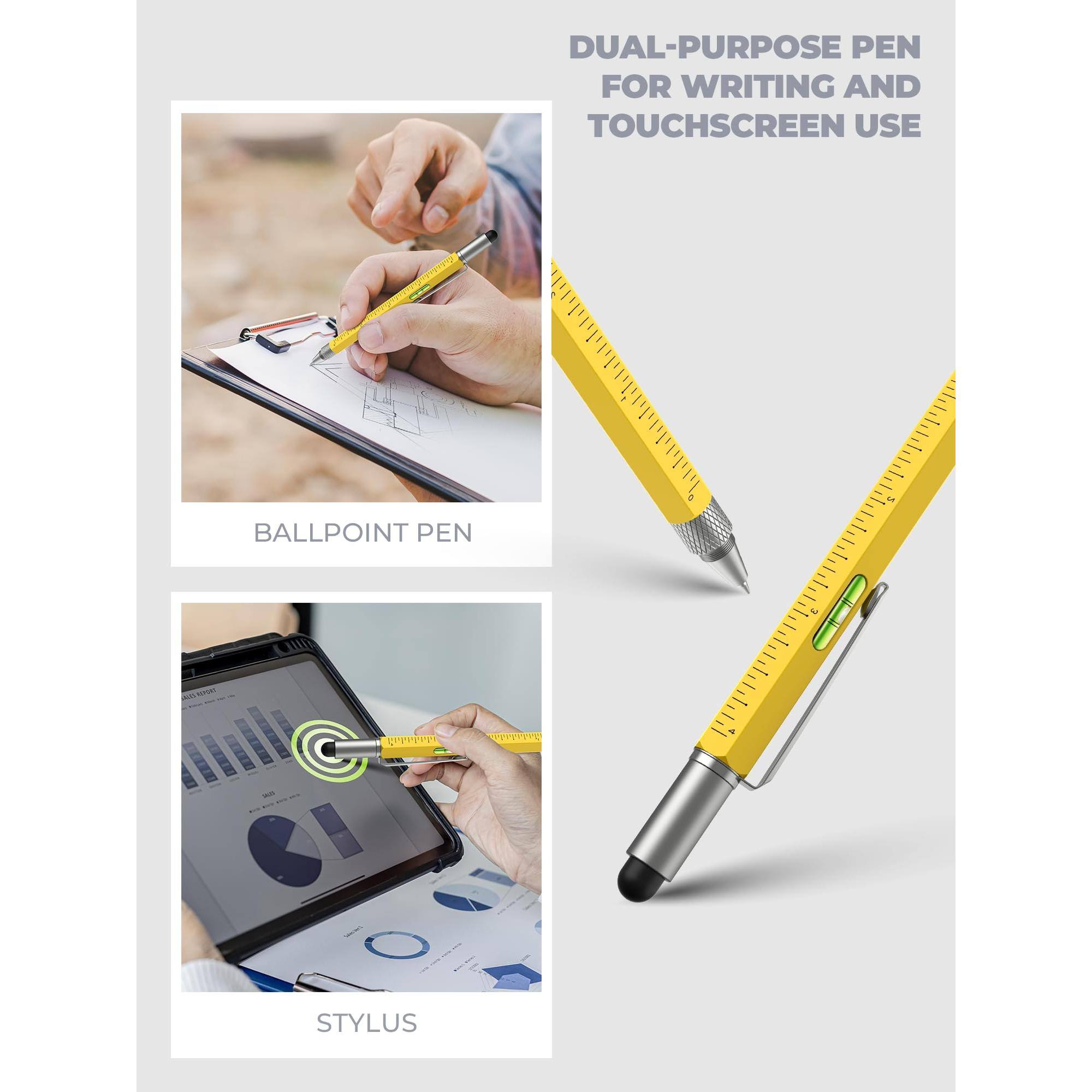DUAL-PURPOSE PEN FOR WRITING AND TOUCHSCREEN USE

BALLPOINT PEN

STYLUS