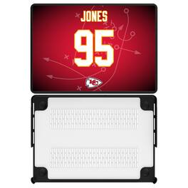 Keyscaper - Chris Jones Kansas City Chiefs MacBook Case - Pro 13 in - Multicolor