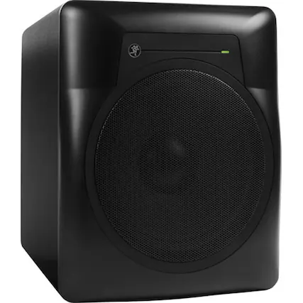 Front. Mackie - 10" Powered Studio Subwoofer with Flexible I/O, 10" Glass-Aramid-Composite Woofer and Shelf-Ported Design.