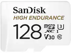 SanDisk HIGH ENDURANCE microSDXC I V30 C10 128