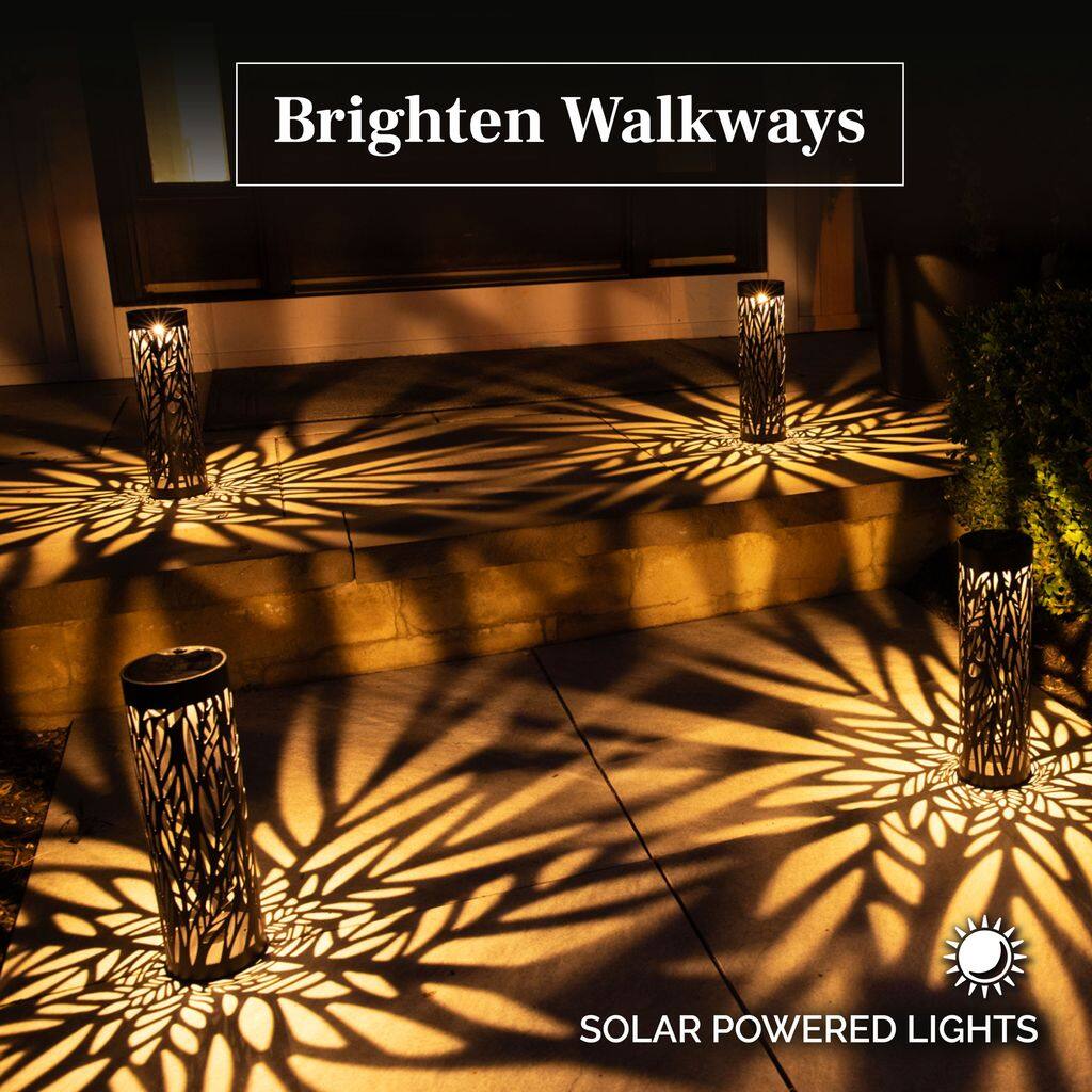 Brighten Walkways  
SOLAR POWERED LIGHTS