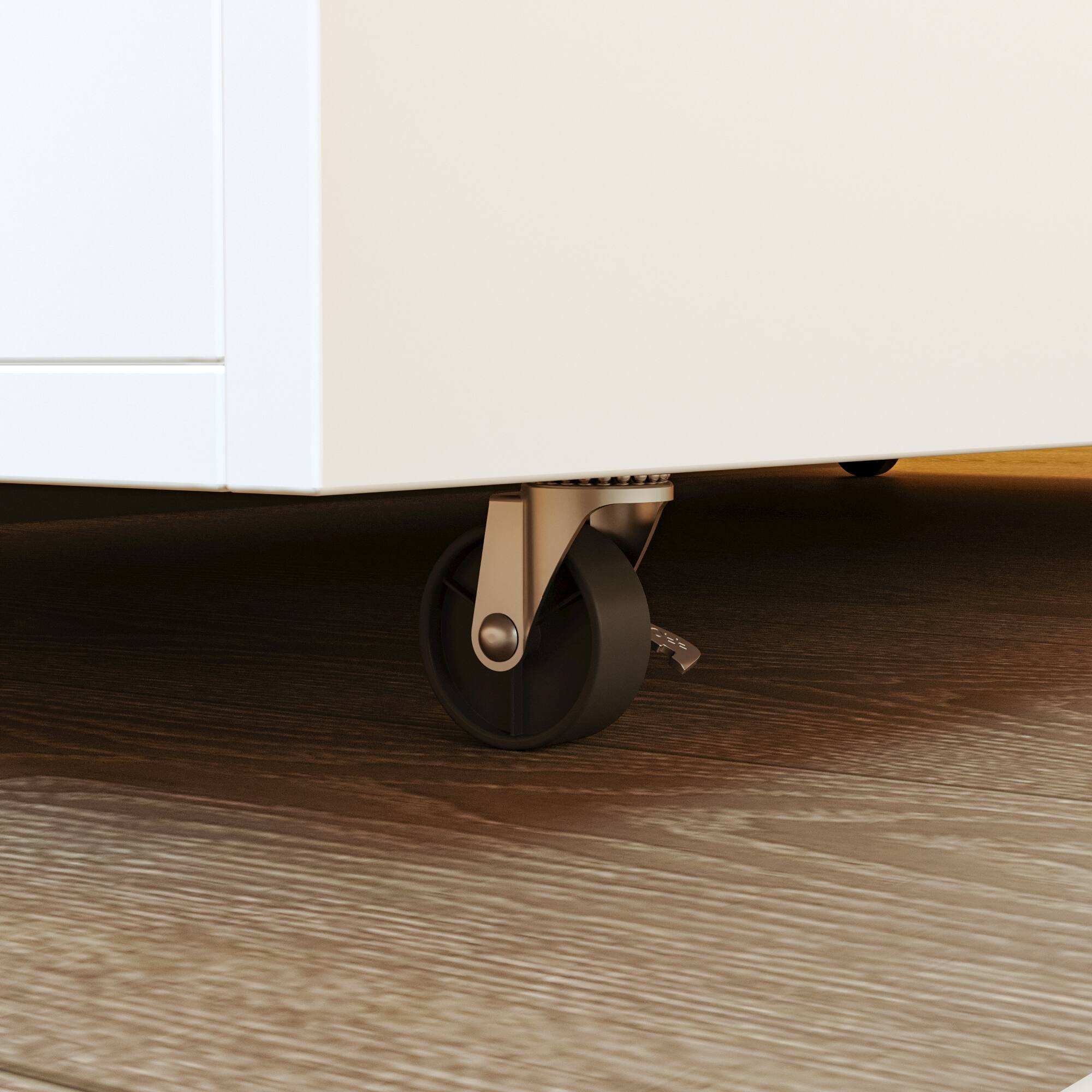 Alt View 10. Famapy - Famapy Mobile Kitchen Island Cart: Flexible Storage for Modern Spaces - White.