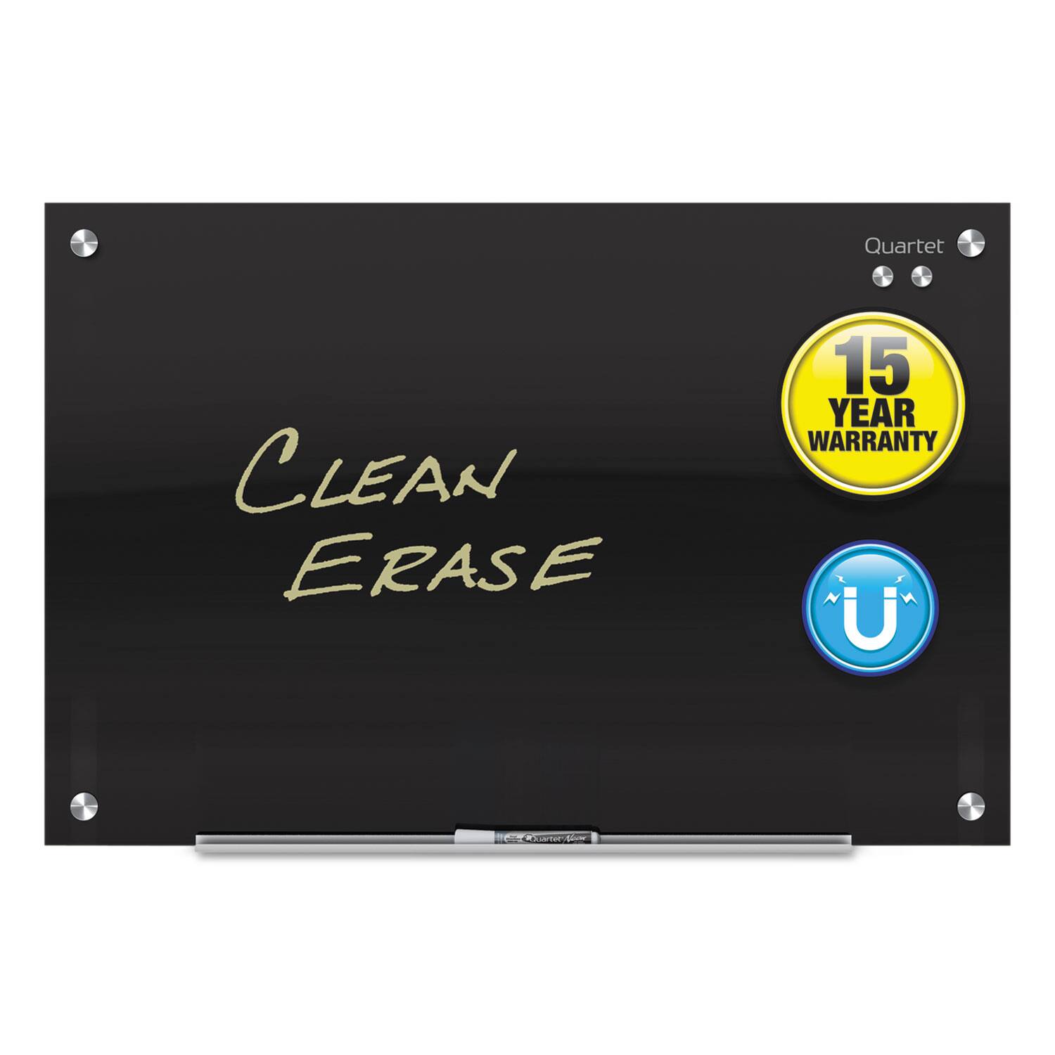 Quartet  
CLEAN ERASE  
15 YEAR WARRANTY  
U