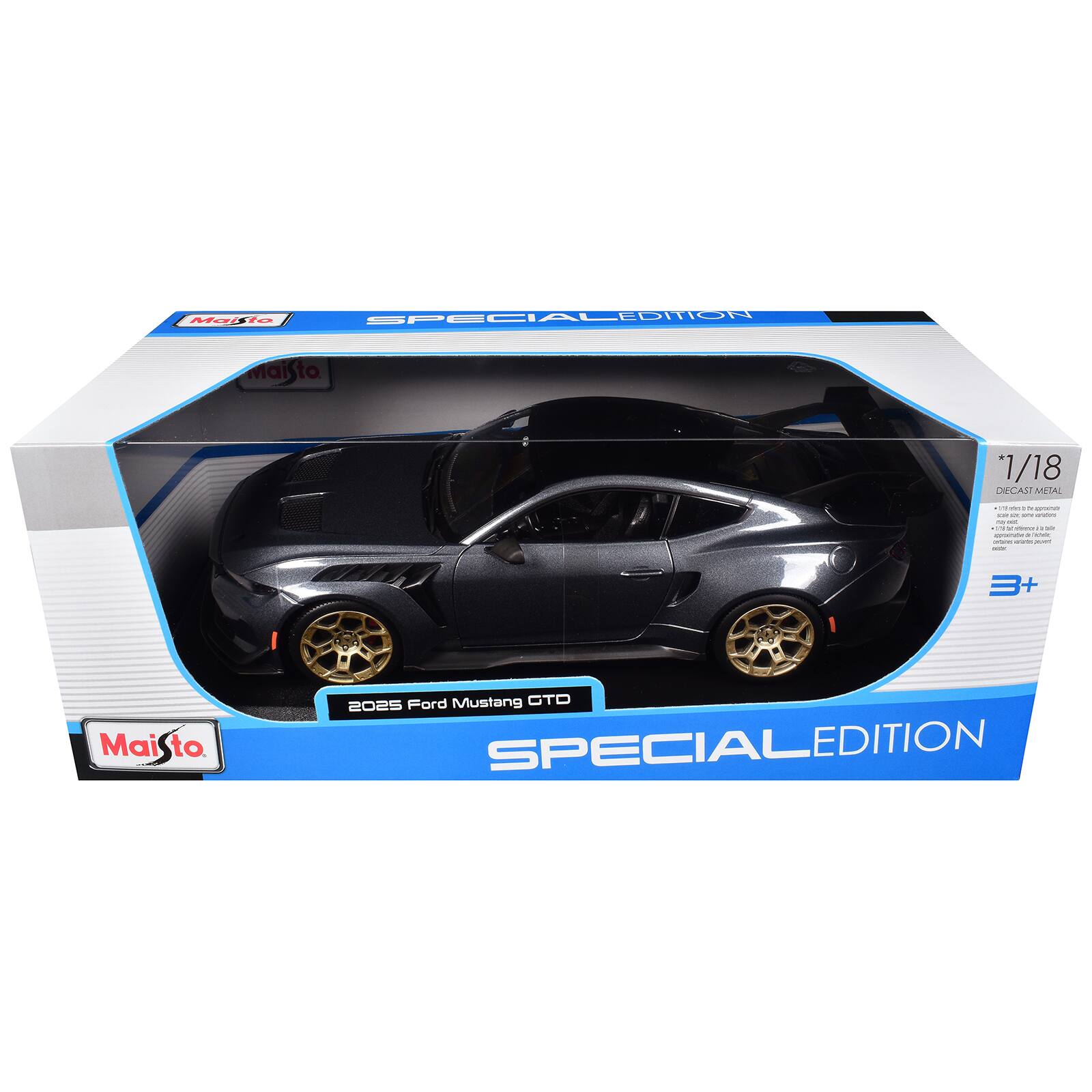 Maisto SPECIALEDITION 1/18 ORCAL METAL  
2025 Ford Mustang GTD SPECIALEDITION