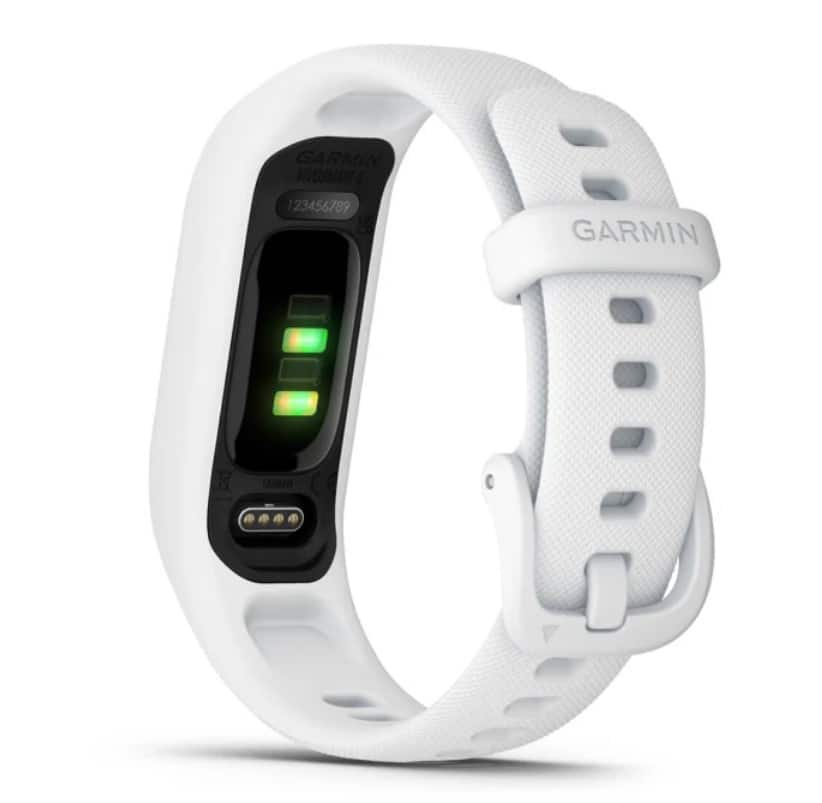 Garmin vívosmart 5, Fitness Tracker, White, USB (USA) ADAPTERS