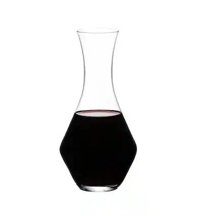 Front. Riedel - Merlot Wine Decanter - Clear.