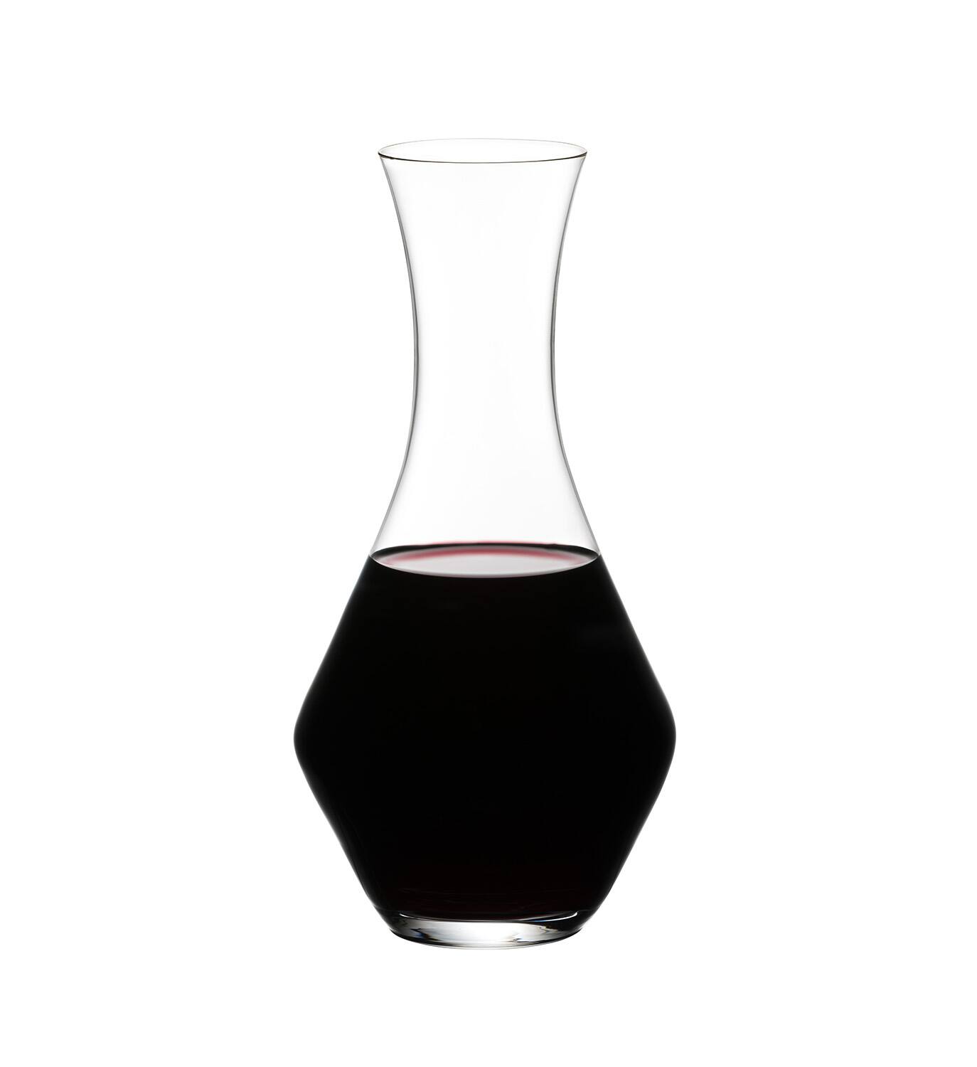 Front. Riedel - Merlot Wine Decanter - Clear.
