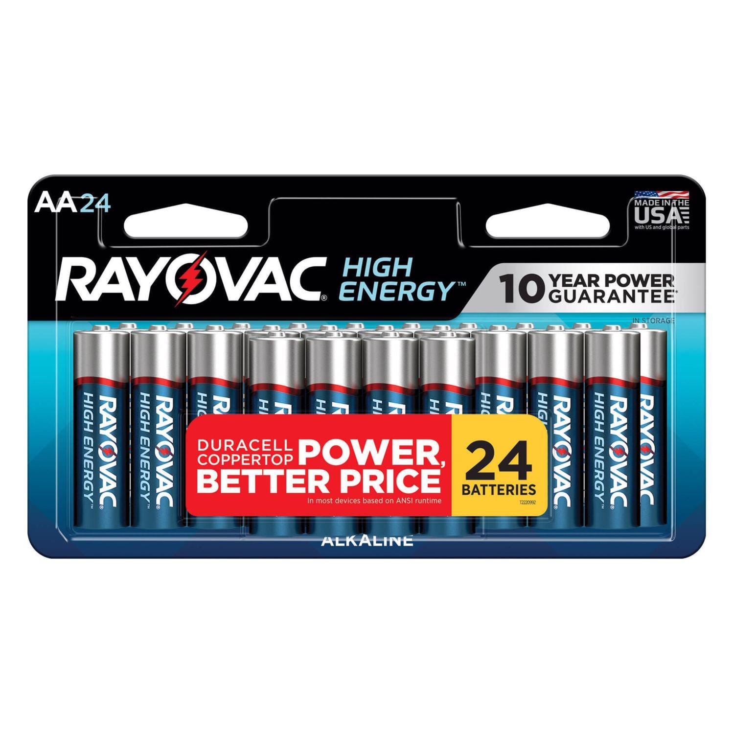Rayovac - AA Alkaline Batteries 24 pk Boxed