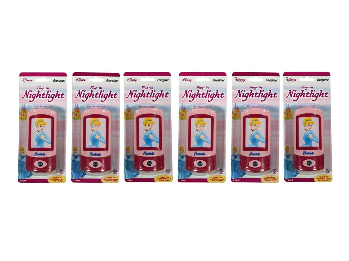 Disney Energizer Plug-in Nightlight  
Light can connector  
Elsa  
Turns on only when dark!  
1 light
