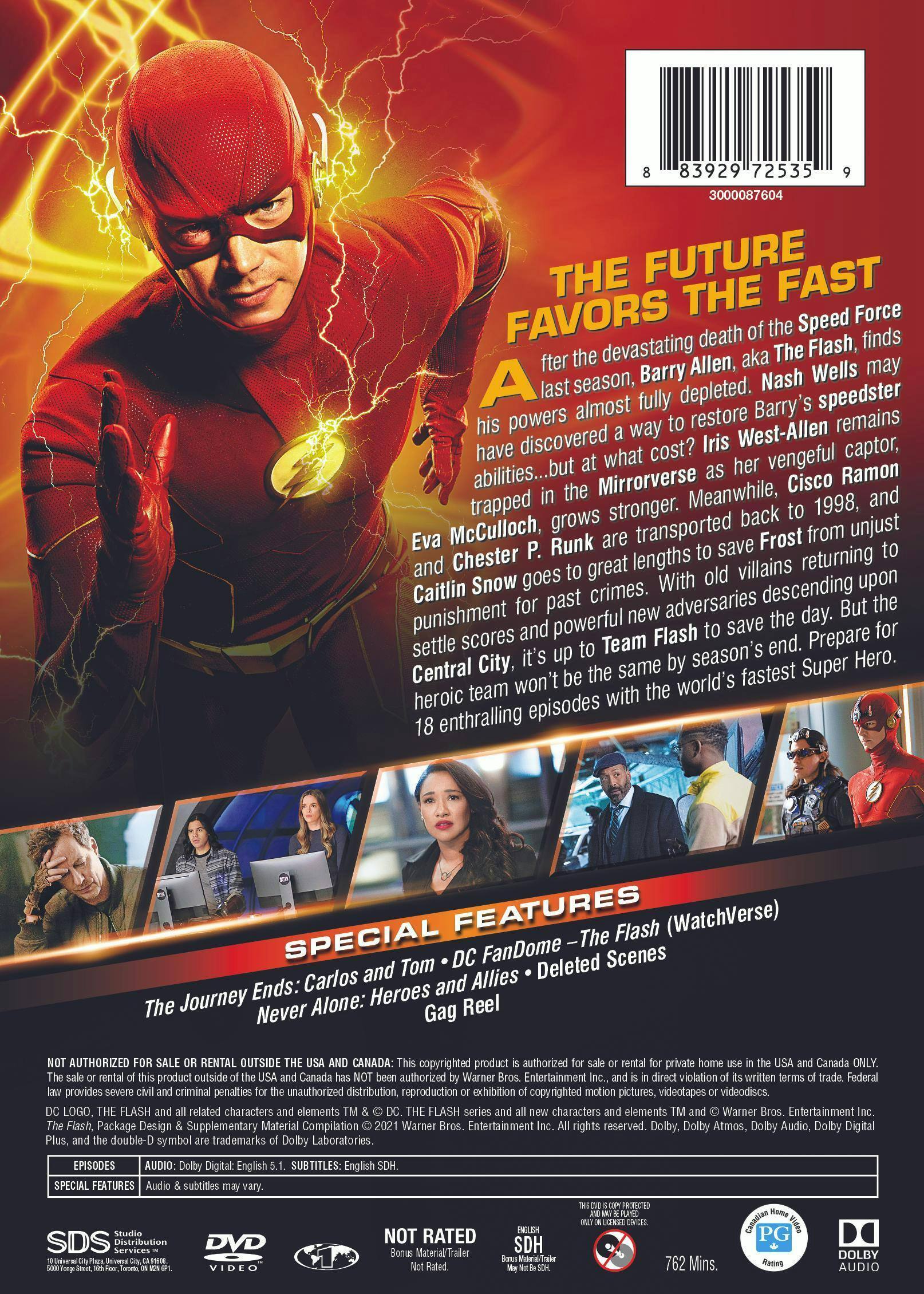 Angle. The Flash: The Complete Seventh Season (Box Set) [DVD].