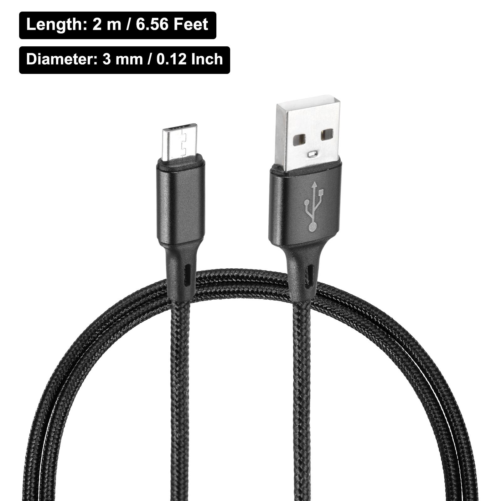 Length: 2 m / 6.56 Feet  
Diameter: 3 mm / 0.12 Inch