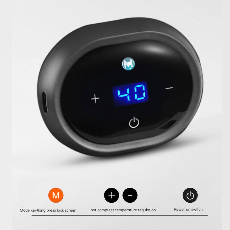 M + M + - Mode key/long press lock screen hot compress temperature regulation Power on switch