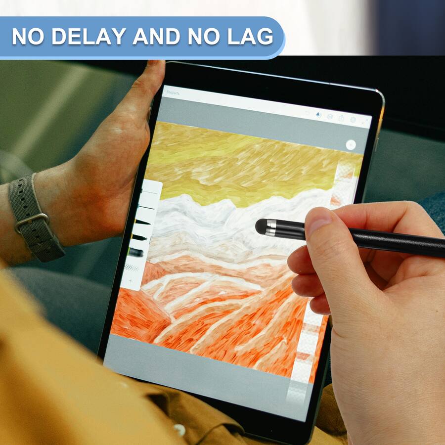 Pen Spring Rope Unique Bargains 2pcs Screen Capacitive Pen with Spring Rope Fixing Base ...