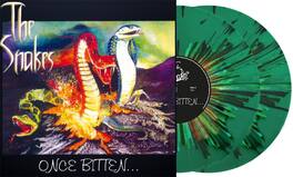 The Snakes - Once Bitten... - Limited Splatter Green Vinyl - VINYL LP
